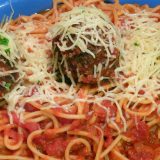 meatballs pasta